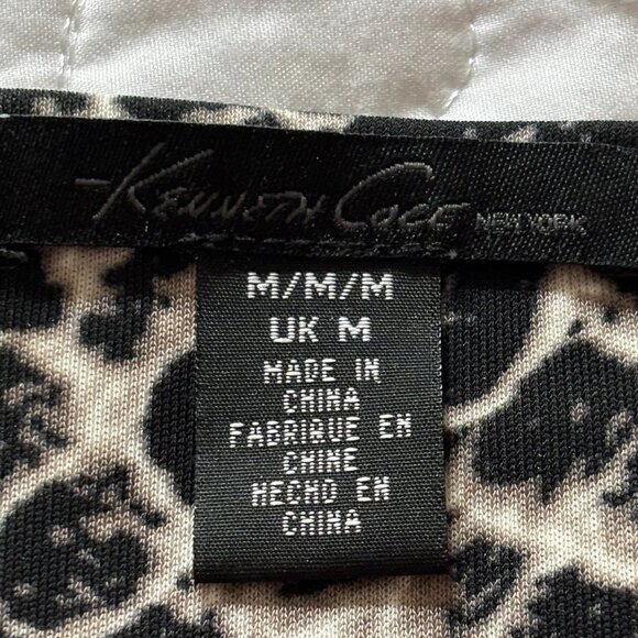 Kenneth Cole Faux Wrap Blouse - Picture 4 of 6